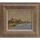 Terence Storey (bn 1923) Maldon, Essex signed, oil on board, 20cm x 25.