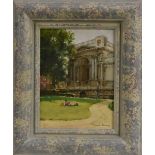 Terence Storey (bn 1923) A Sunny Morning by the Tate signed, oil on board,