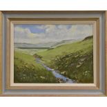 Terence Storey (bn 1923) A Derbyshire Moorland, nr Buxton signed, oil on board, 30.5cm x 40.