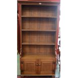 A Nigel Griffiths oak bookcase