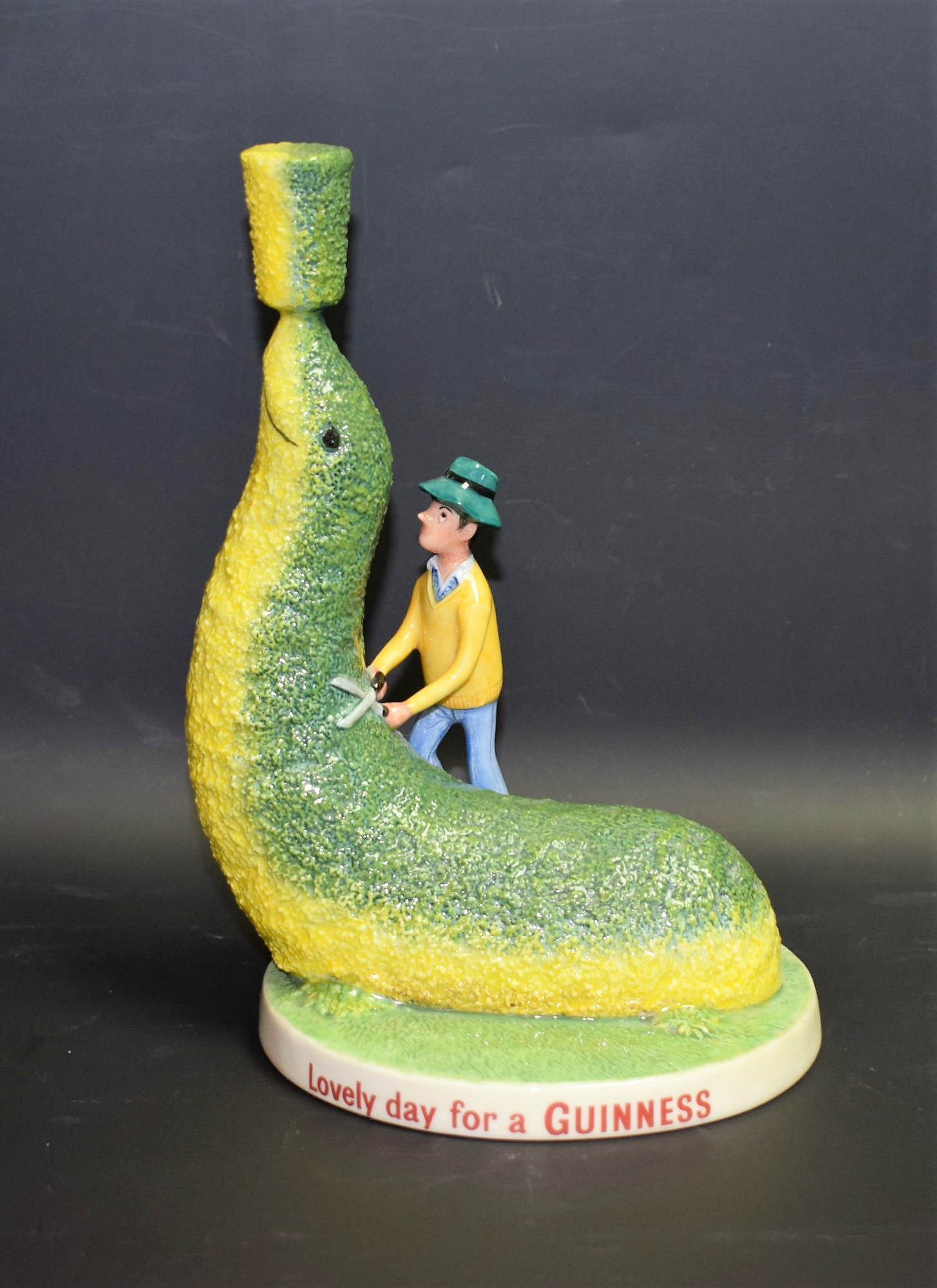 A Royal Doulton ceramic advertising figure, Guinness Topiary Sealion, MCL28,