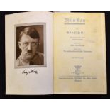 Book - Adolf Hitler, Mein Kampf,