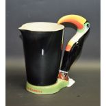 A Carlton ware type Guinness advertising toucan jug,