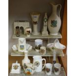 Crested China - Goss, Carlton, Shelley including Marble Arch, The Glorious Dead memorial,