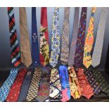 Gentlemens Accessories - vintage ties, Liberty Hera,