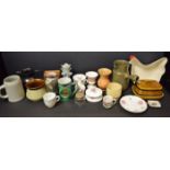 Ceramics and Glass - teapots, part tea set, assorted tableware, ornaments,