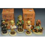 Hummel Figures - Honor Student; others Pigtails, Trumpeter boy etc,