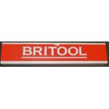 A BRITOOL illuminated Perspex sign, NOS,