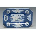 A Bow canted rectangular serving dish, of small proportions,
