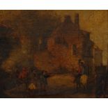 Dutch School (18th century) The Accusation oil on panel, 19cm x 22.