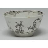 A rare Worcester tea bowl,