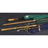 Fishing - a Hardy Bros Fred Taylor Trotter Rod,