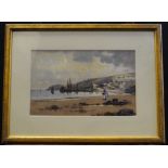 Warren Williams (Welsh, 1863-1941) Welsh Cove signed, watercolour, 23cm x 36.