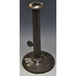 A 'Medieval' style ejector candlestick,