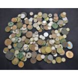 Coins - Victorian and later, including silver threepenny pieces; 1881 and later; others,