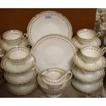 A Shelley twelve setting part tea set, pattern no.