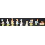 Beswick - Beatrix Potter models, including Benjamin Bunny, Mrs Flopsy Bunny, Peter Rabbit,