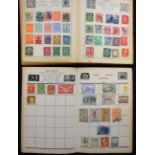 Stamps - two collectors stamp albums