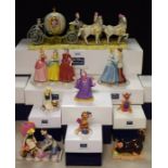 A Royal Doulton Disney's Showcase Collection, Cinderella figure group, Off To The Ball,