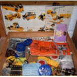 Meccano - a wooden cased arrangement of parts,