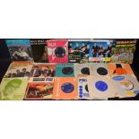 Vinyl Records - 7" singles - Kinks, Dedicated, UK mono first press on Pye, solid pink labels,