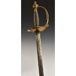 A 1796 Heavy Cavalry officer's dress sword, 81.