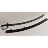 A 1796 pattern Light Cavalry officer's sword,