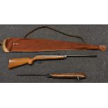 A BSA Meteor Air Rifle; a part-Daisy Model 27 Air Rifle,