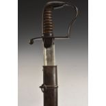A 1796 Pipeback Light Cavalry officer's sword, 81.