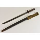 A 1907 pattern bayonet, 42.