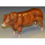 Beswick Bull signed John Beswick