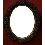 A 19th century style Barbola type mirror