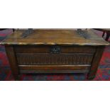 A mid 20th century blanket chest