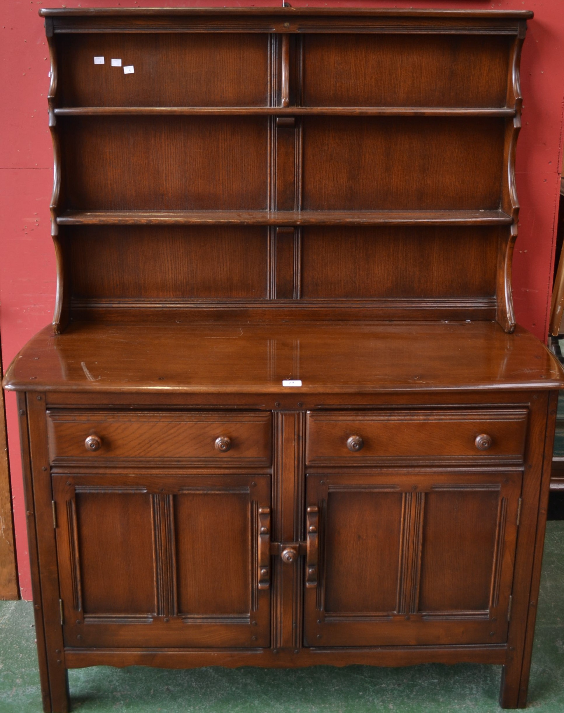 An Ercol dresser,