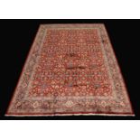 A Kirman carpet,