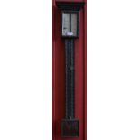 An Armitage Clayton oak cased wall hanging barometer