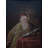 Dutch School (18th century) The Scholar at his Books oil on panel, 21.