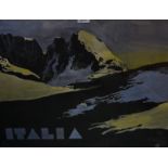 Italian School (second to third quarter, 20th century) Poster Design, Italia,