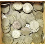 Coins - UK silver coinage,