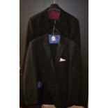 A Marks and Spencers Autograph gentleman's two piece evening suit; another,