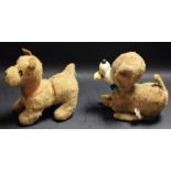 Toys and Juvenalia - a 1950's clockwork dog;