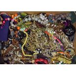 Costume Jewellery - bracelets; necklaces; beads; brooches; earrings;