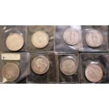 Coins - a collection of florins,