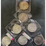 Coins - a collection of UK half crowns,