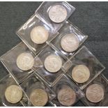 Coins - UK coins a quantity of post-1920 florins,