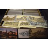 Postcards - a quantity of topographical postcards,