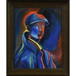 Samson (20th century) A Fauvist Portrait of a Young L. S.