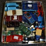 Corgi/Dinky/Matchbox cars, Ford Zodiac; Mini; Jaguar,