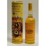 A bottle of Glenmorange single Highland malt Scotch whisky,