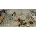 Glassware- cut glass, Edinburgh, Stuart, Langham vase, Murano,